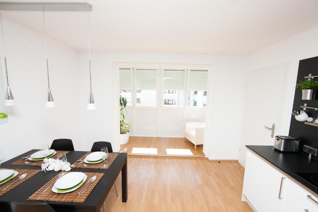 Traditional Apartments Vienna Tav Ruang foto